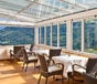 Wintergarten mit Panoramablick auf die Kurstadt Meran